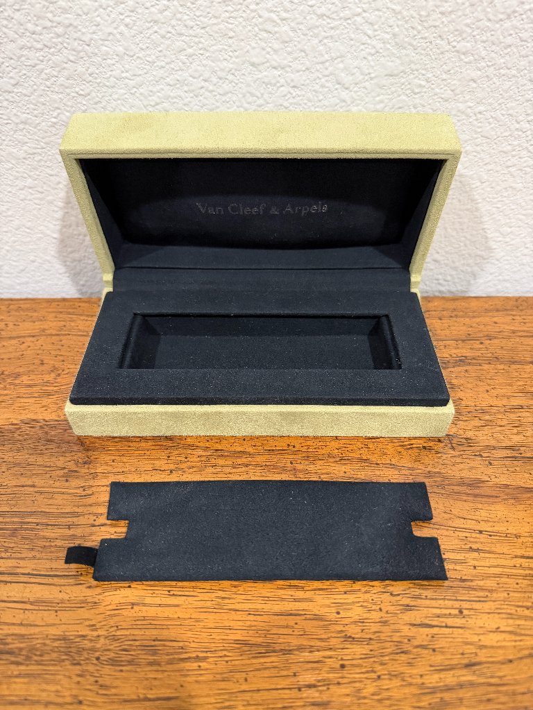 Van Cleef  Arpels Jewelry Presentation Box Bracelet Box Empty Authentic